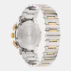 Versace Men Round Silver watch