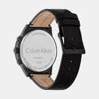 Calvin Klein Men Round Black watch