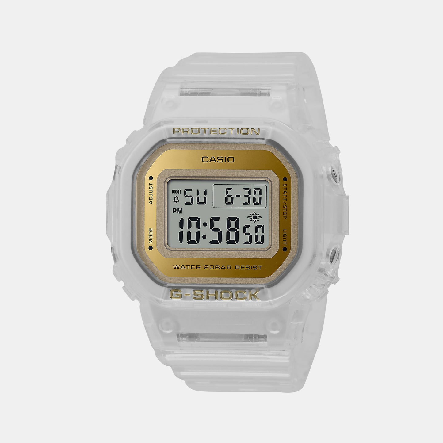 G-Shock White Female Digital Resin Watch G1402