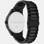 Ck Iconic Unisex Quartz Black Dial Analog Stainless Steel Watch 25200227