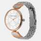 Na Women Quartz Two Tone Dial Analog Stainless Steel Watch AX5383