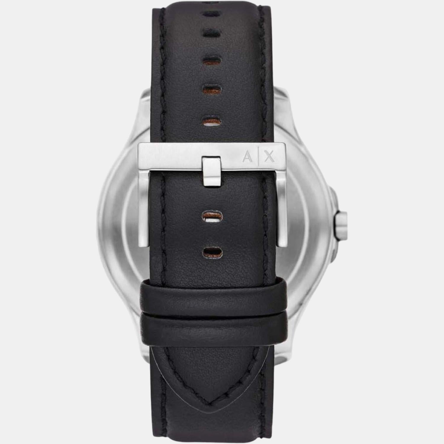 Armani Exchange Unisex Round Grey watch