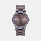 Obaku Round Grey Analog watch