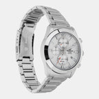 Casio Men Round Silver watch