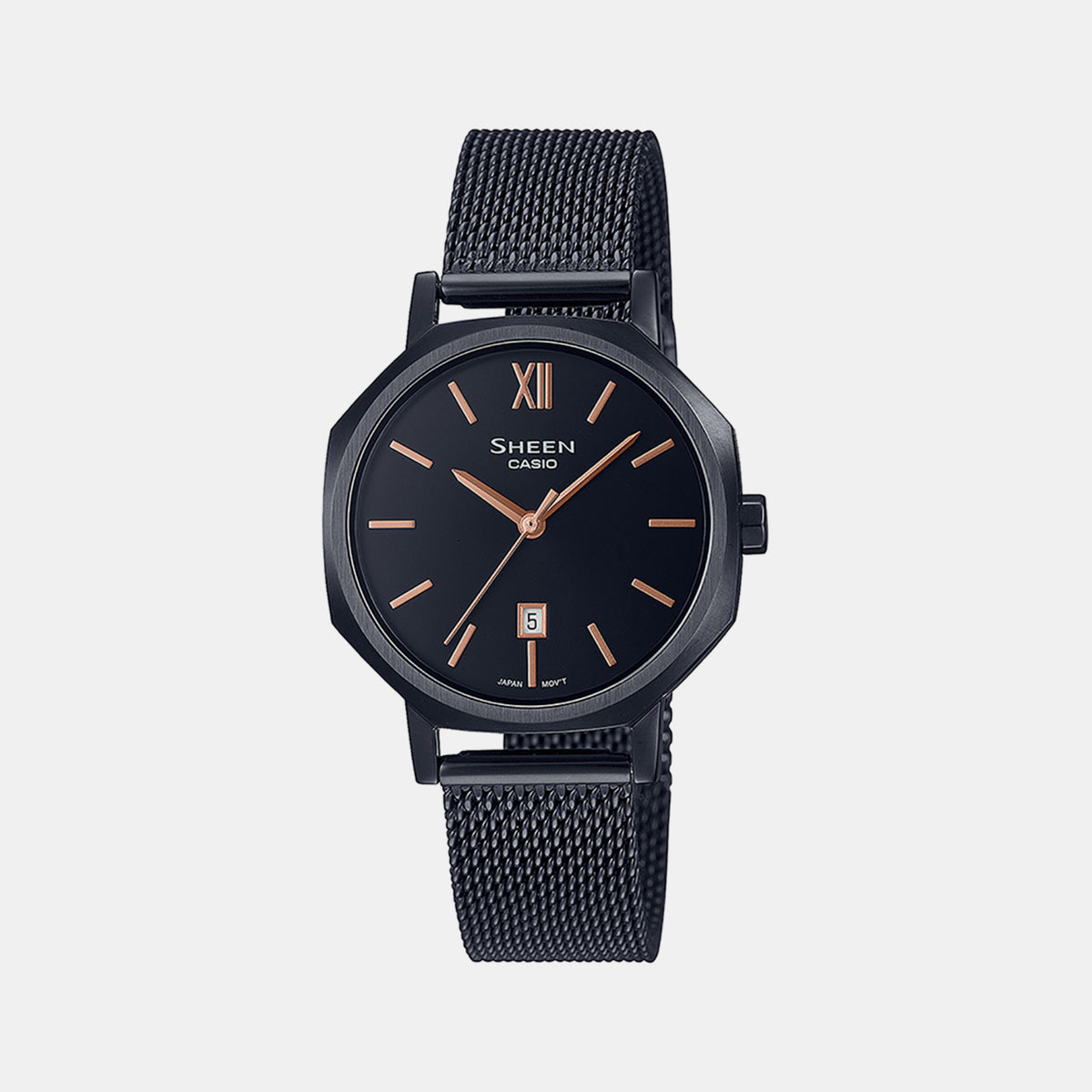 Casio Octagon Black Analog watch