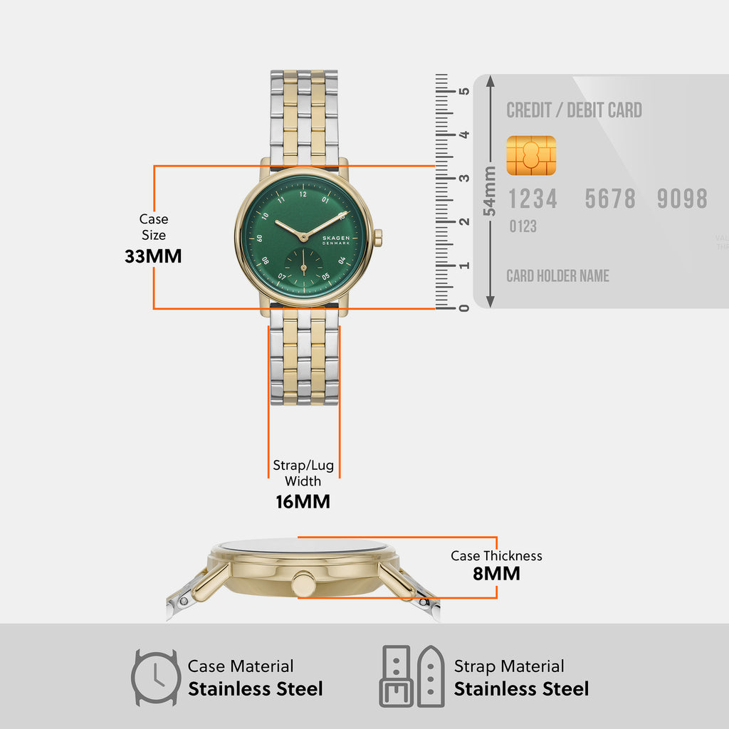 Skagen Stainless Steel Green watch