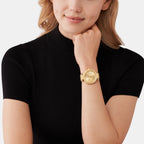 Michael Kors Round Quartz Analog Women watch