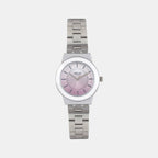 Helix Round Silver Analog watch