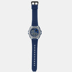 Casio Resin Blue watch