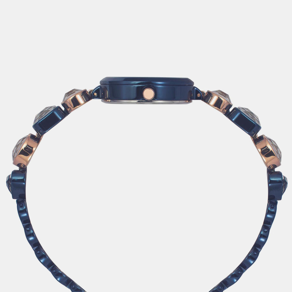 Timex Brass Blue watch