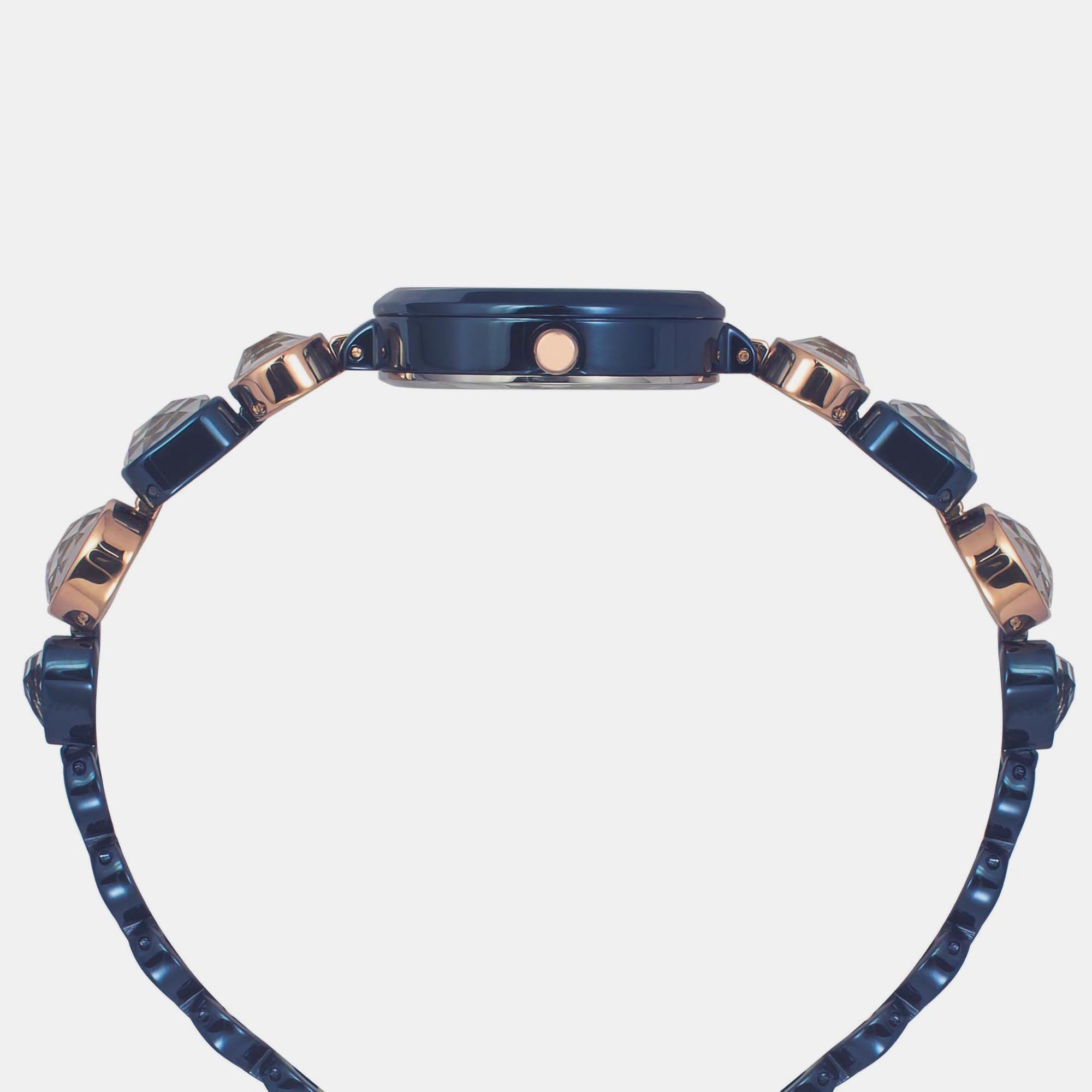 Timex Brass Blue watch