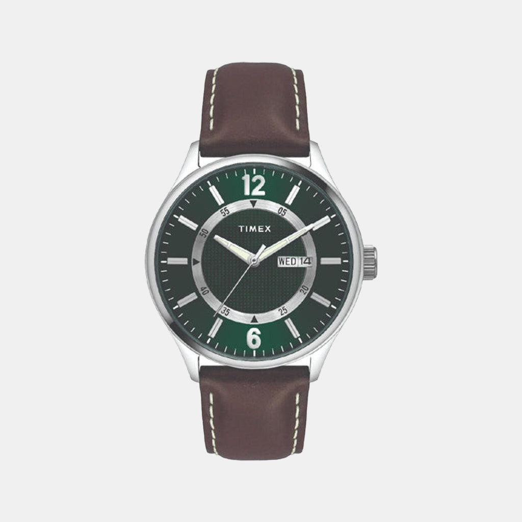 Timex Round Green Analog watch