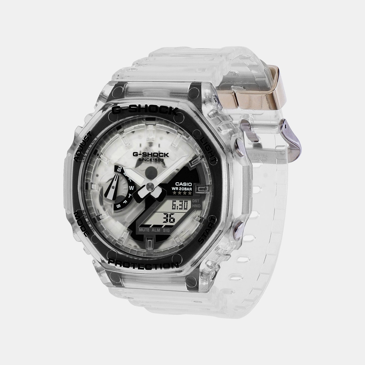 G-Shock White Men's Analog-Digital Resin Watch G1442 - GA-2140RX-7ADR