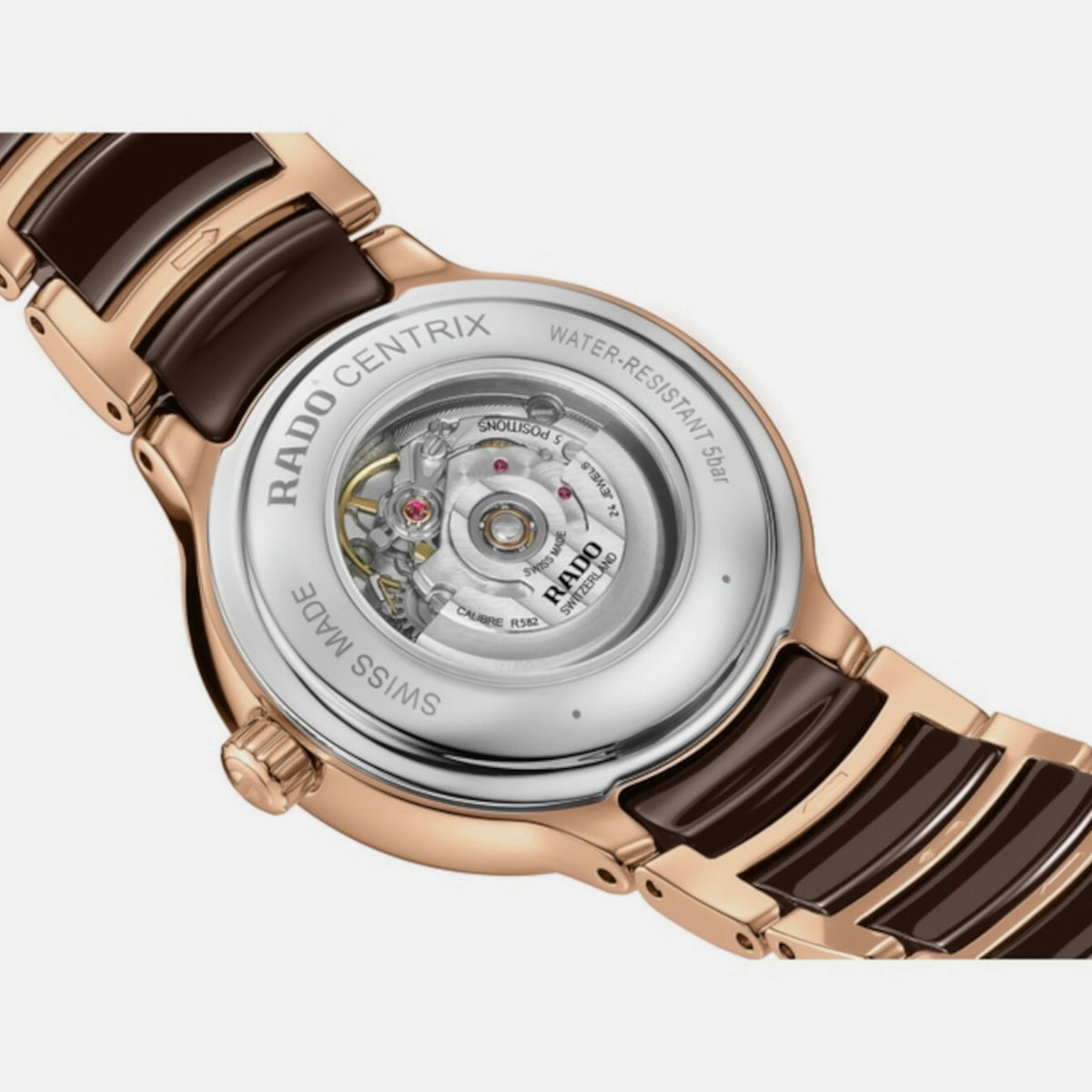 Rado Unisex Round Brown watch