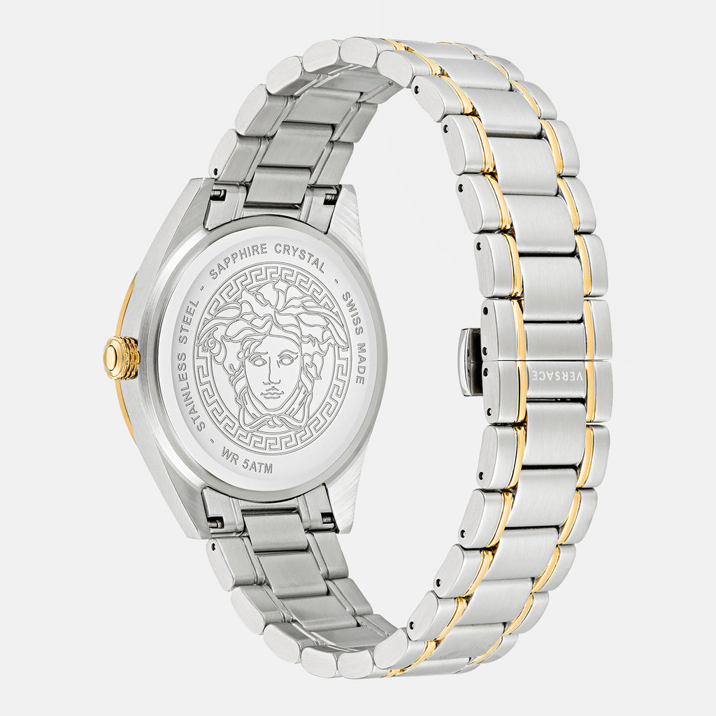 Versace Men Round Blue watch