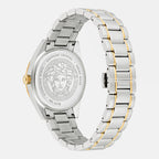 Versace Men Round Blue watch