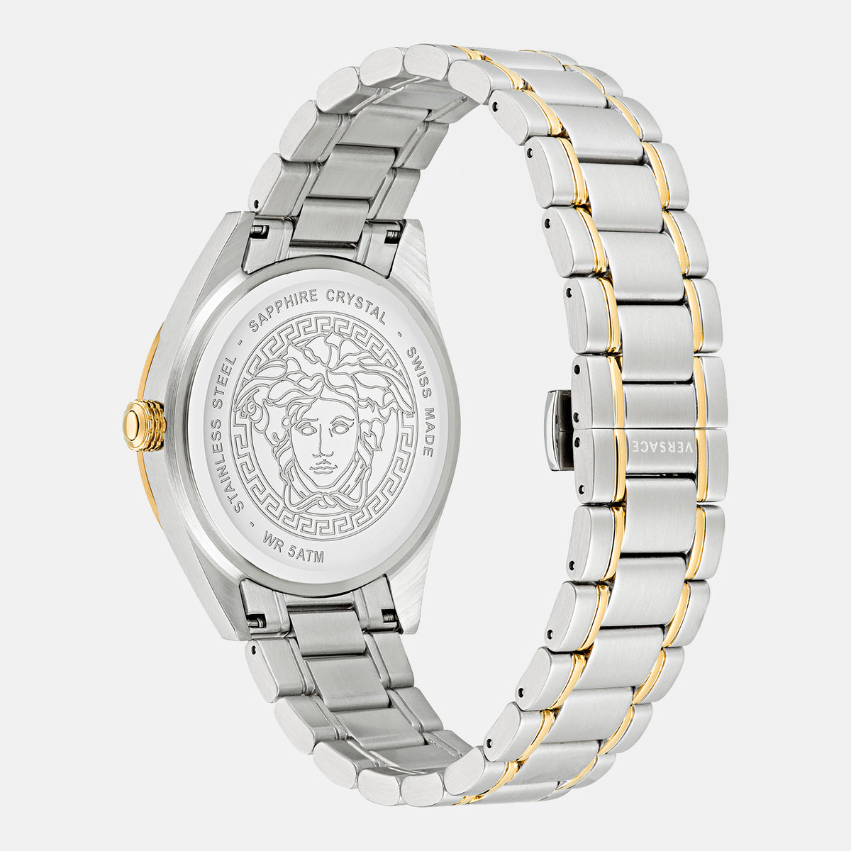 Versace Men Round Blue watch