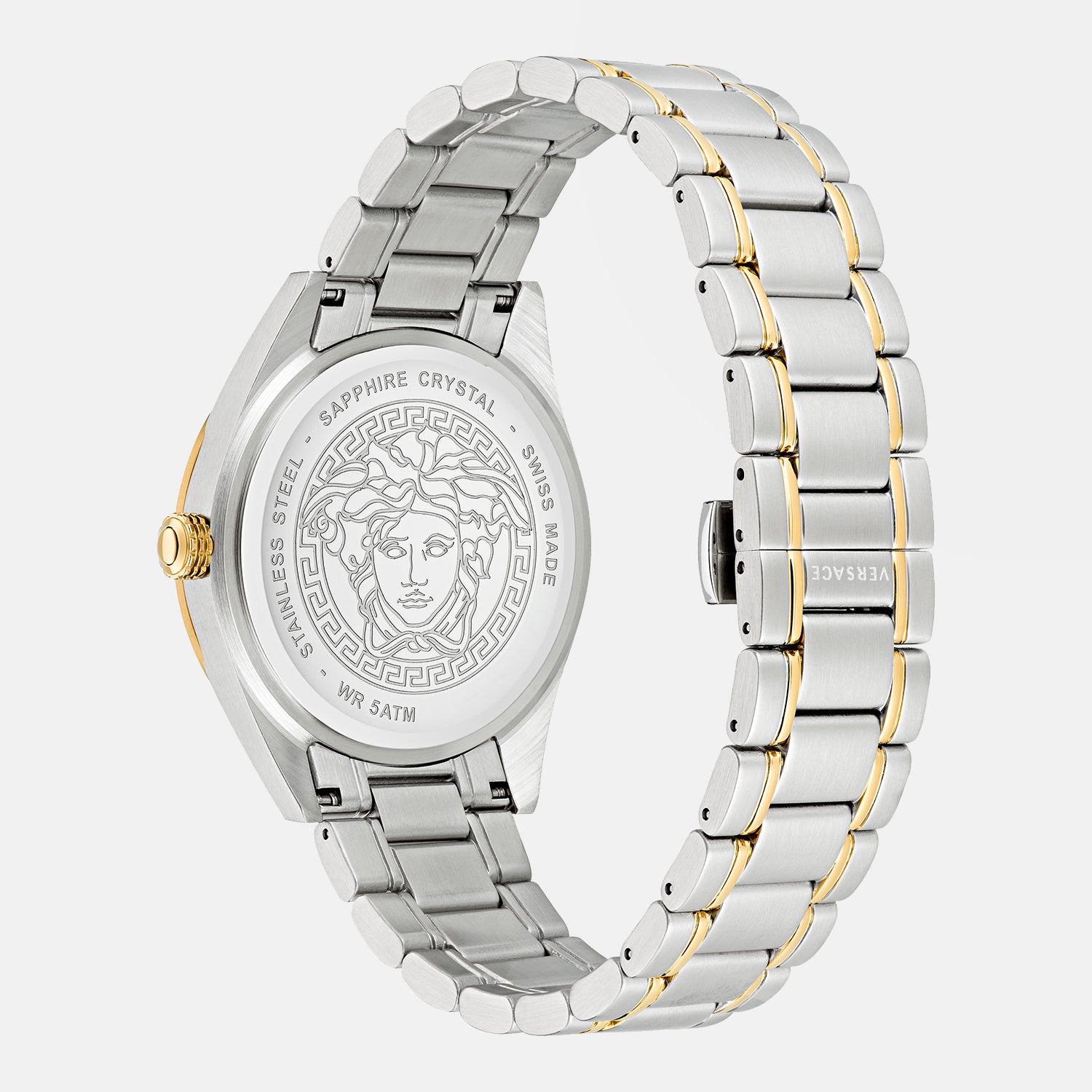 Versace Men Round Blue watch