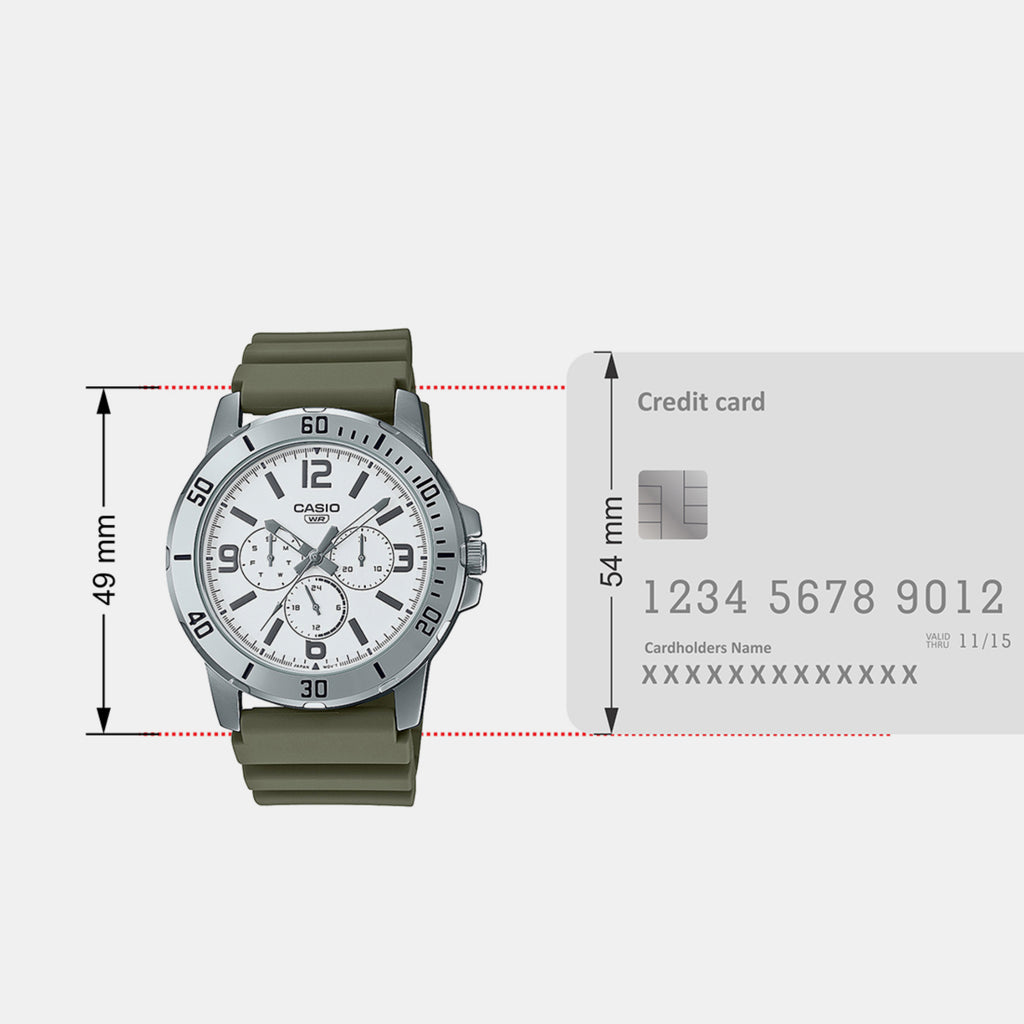 Casio 49 mm Green Quartz watch