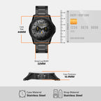 Armani Exchange Stainless Steel Round watch