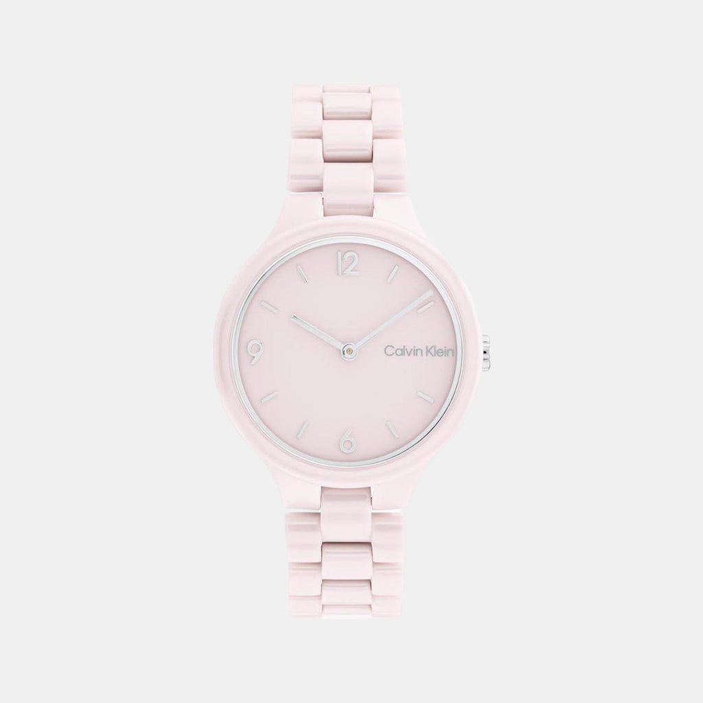 Calvin Klein Round Pink Analog watch