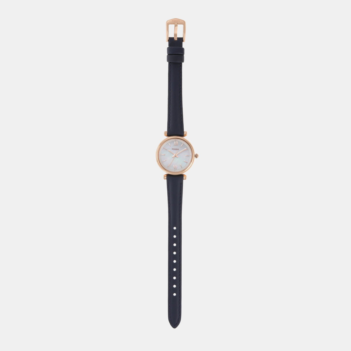 Carlie Women Quartz Mother Of Pearl Dial Analog Leather Watch ES4502