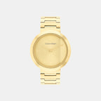 Calvin Klein Round Gold Analog watch