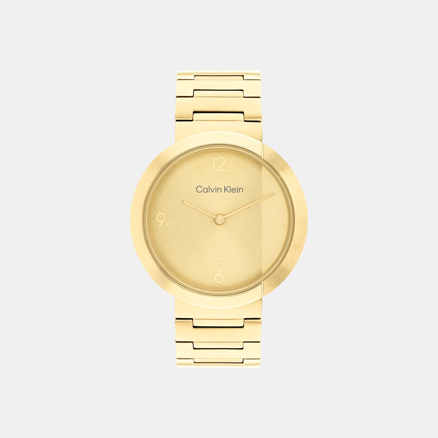 Calvin Klein Round Gold Analog watch