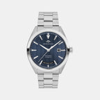Movado Round Blue Analog watch