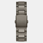 Guess Men Square Gunmetal watch
