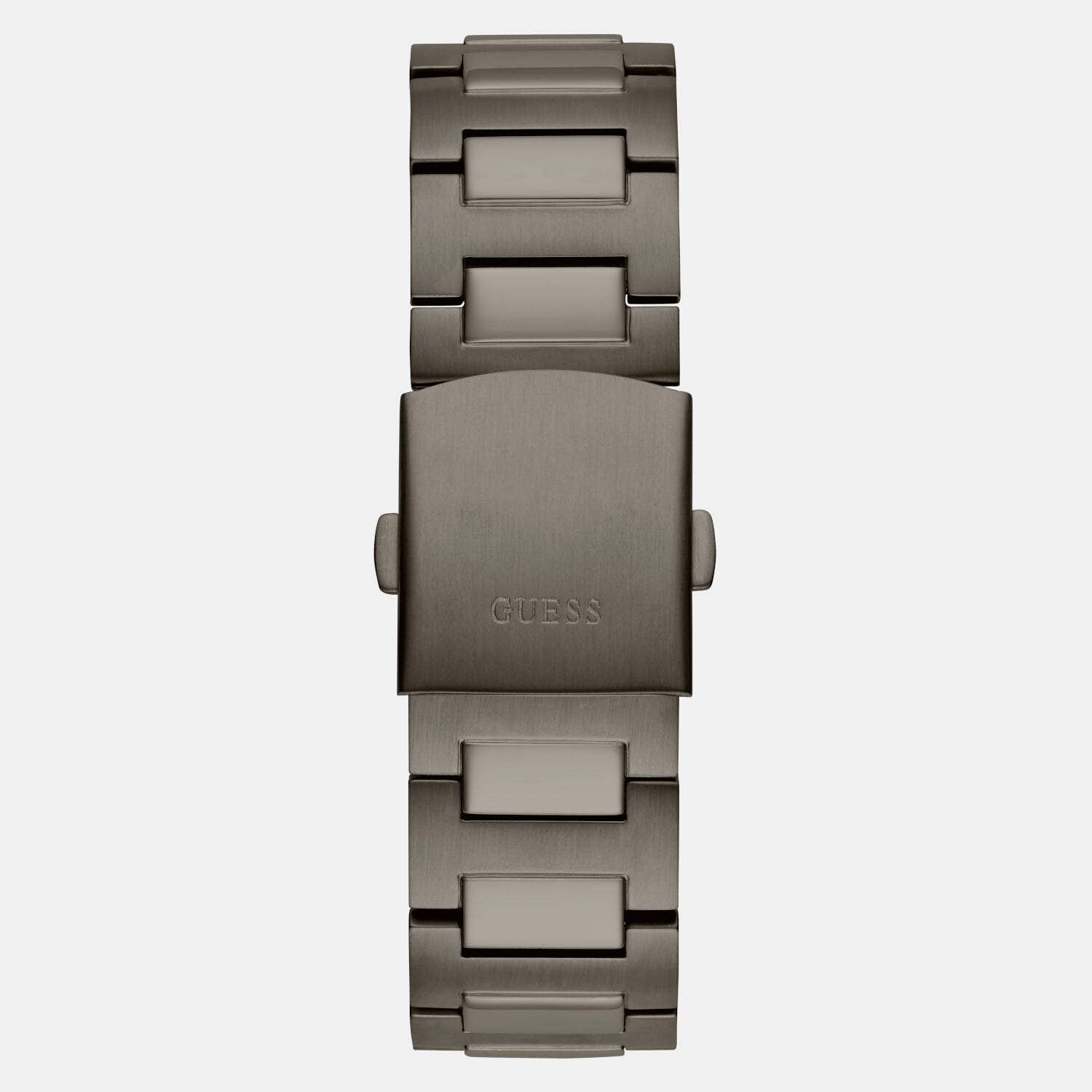 Guess Men Square Gunmetal watch