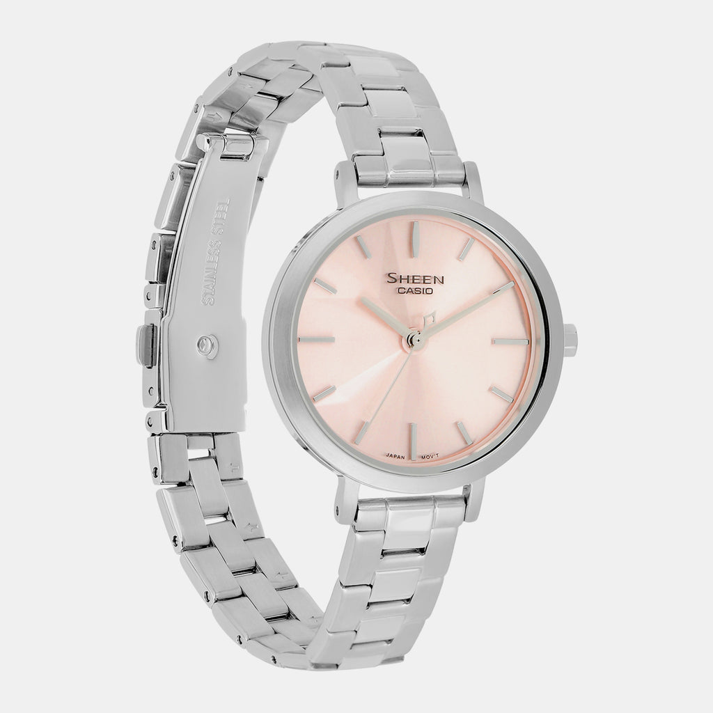 Casio Women Round Pink watch