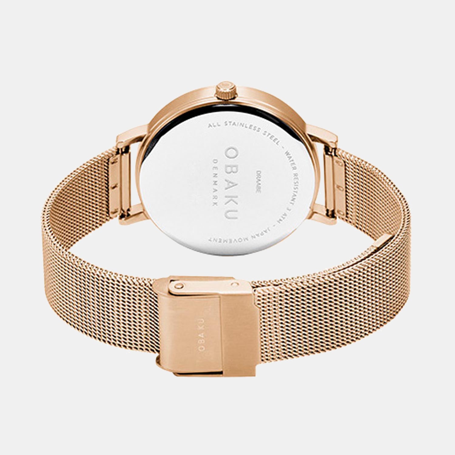 Obaku Brink Lille Perlemor - Cider Ladies Watch in Gold | Angus & Coote