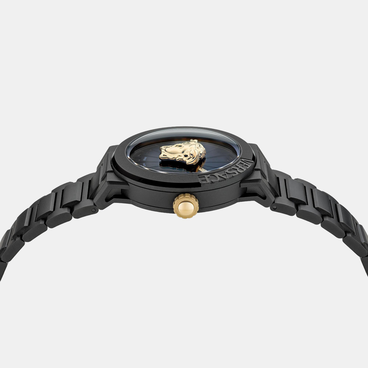 Medusa Infinite (Wc-3F) Women Quartz Black Dial Analog Stainless Steel Watch VE3F00622