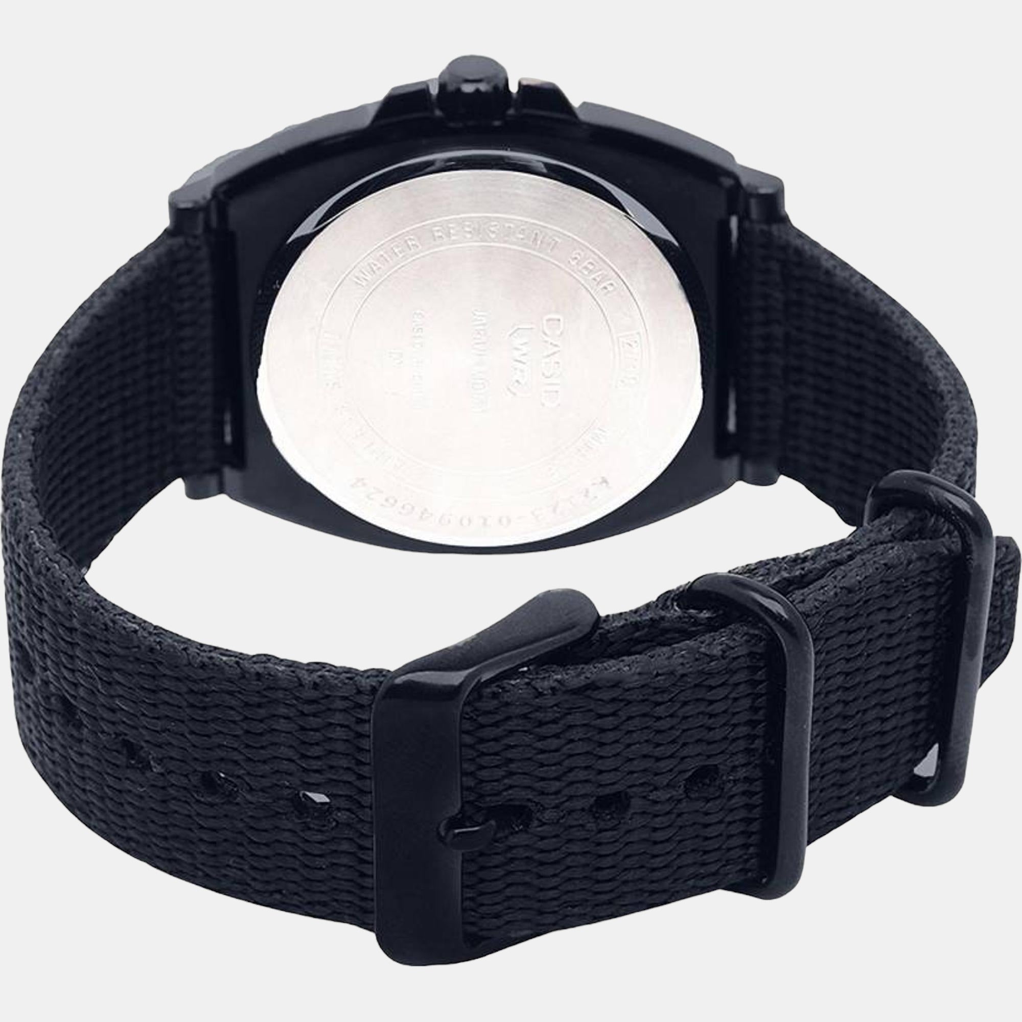 Enticer Men Quartz Grey Dial Analog Fabric Watch A2123