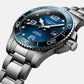 Male Blue Automatic Stainless Steel Watch L37824966