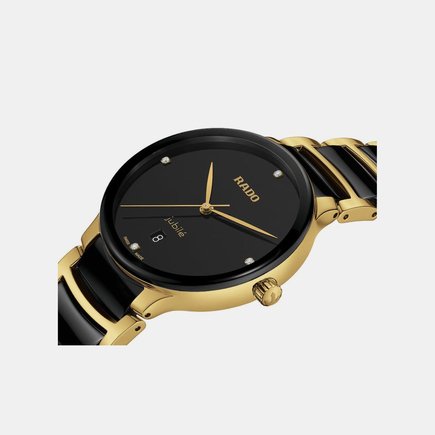 Unisex Black Chronograph Ceramic Watch R30022712