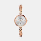 Timex Round Silver Analog watch