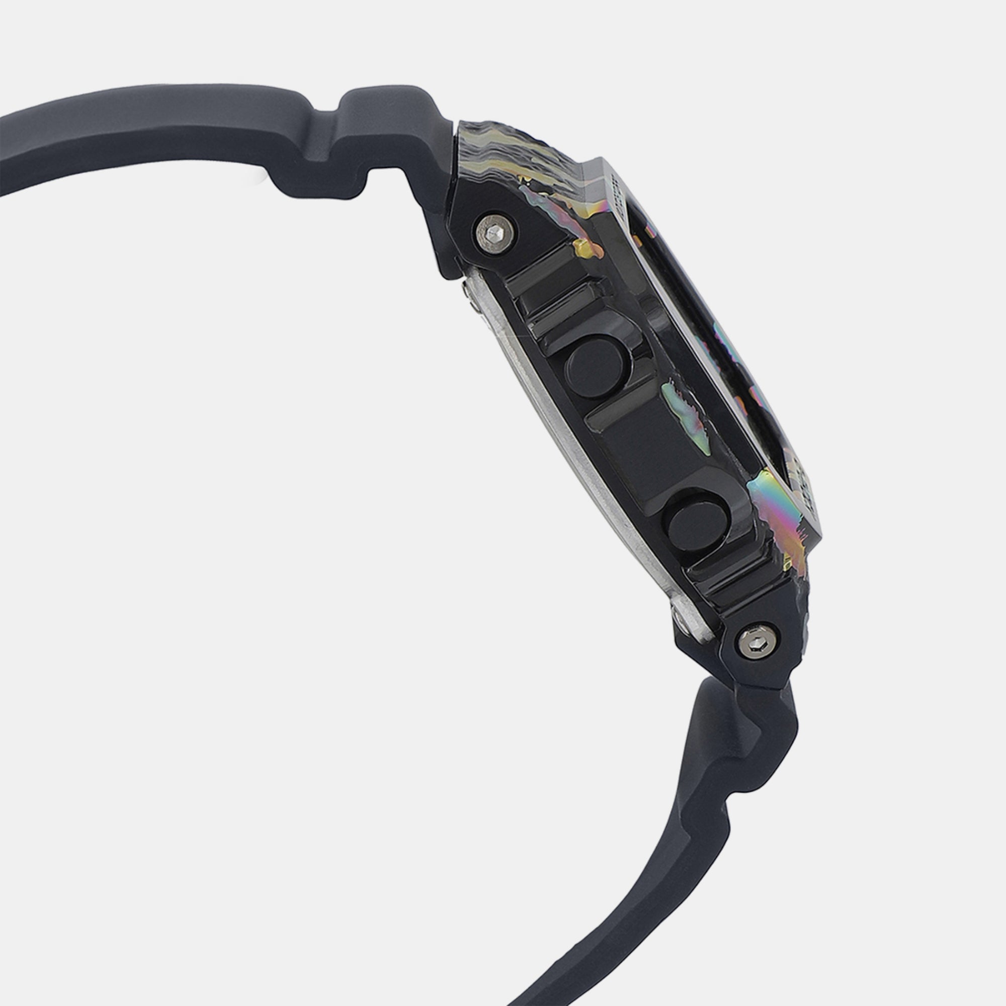 Casio Men Rectangular Black watch