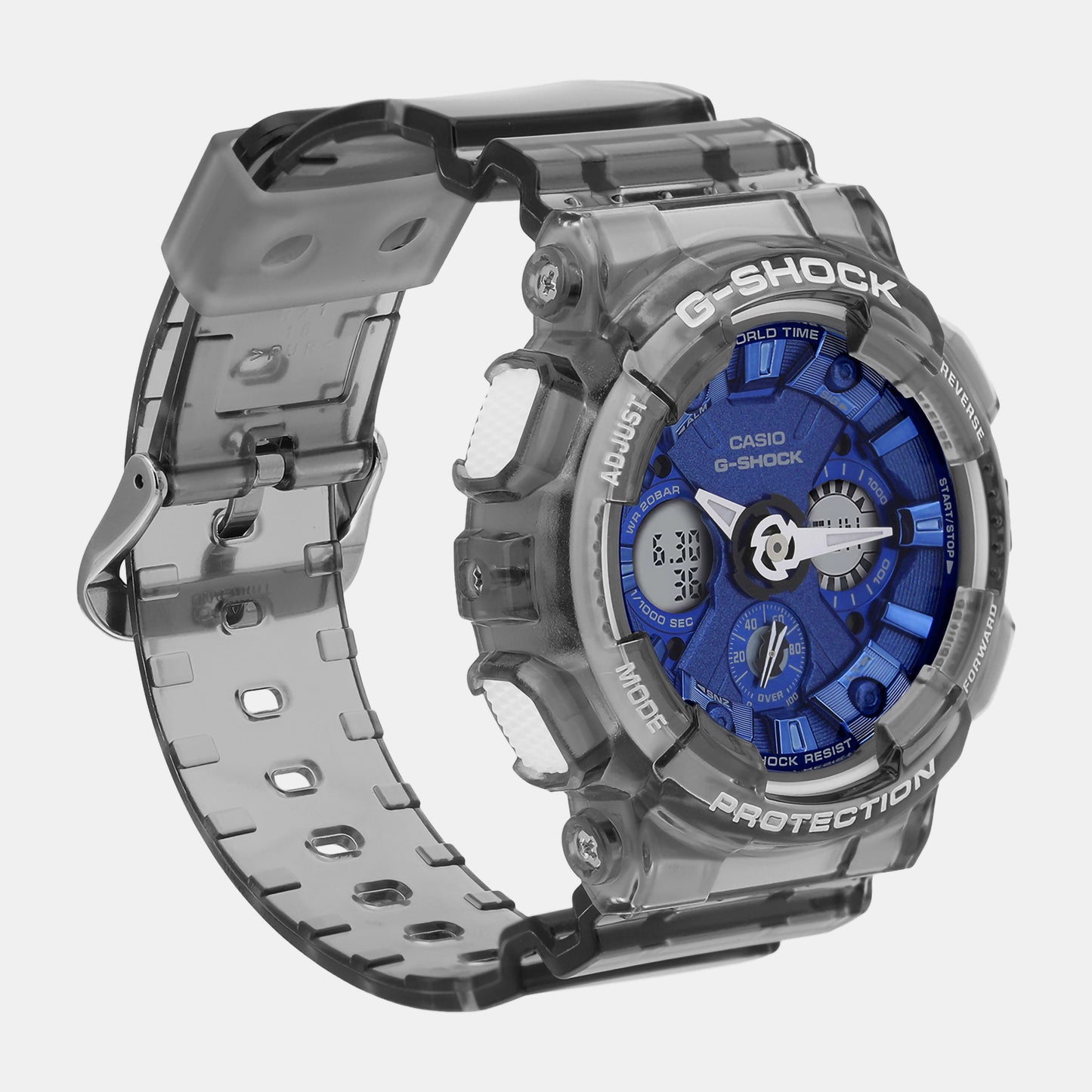 G-Shock Blue Women's Analog-Digital Resin Watch G1379 - GMA-S120TB-8ADR