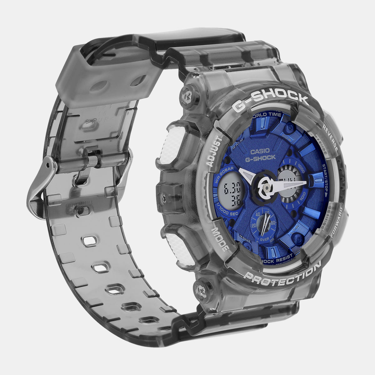 Casio Women Round Blue watch