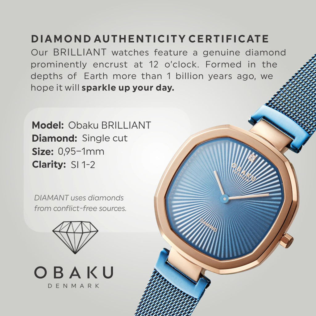 Obaku Brass Octagon watch