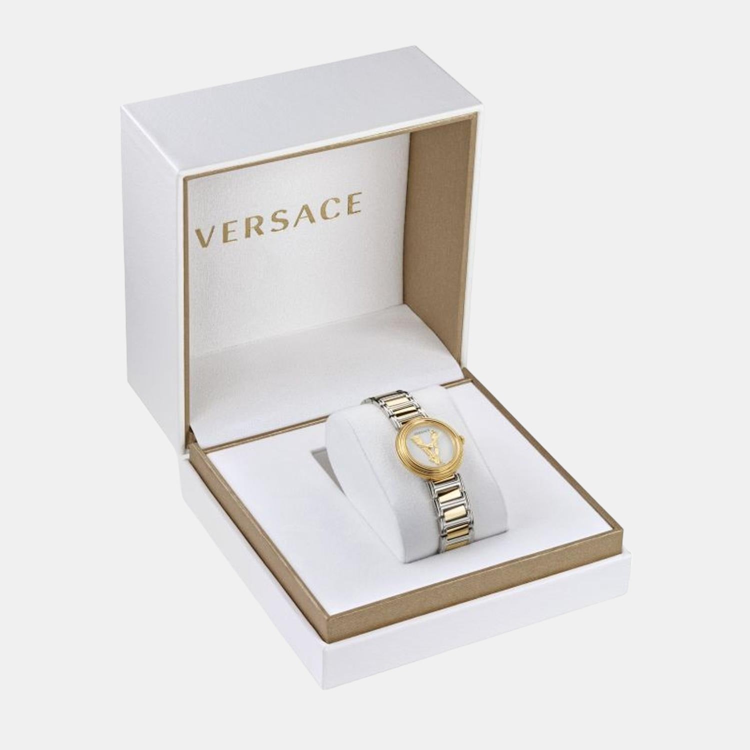 Versace 28 mm Gold Quartz watch