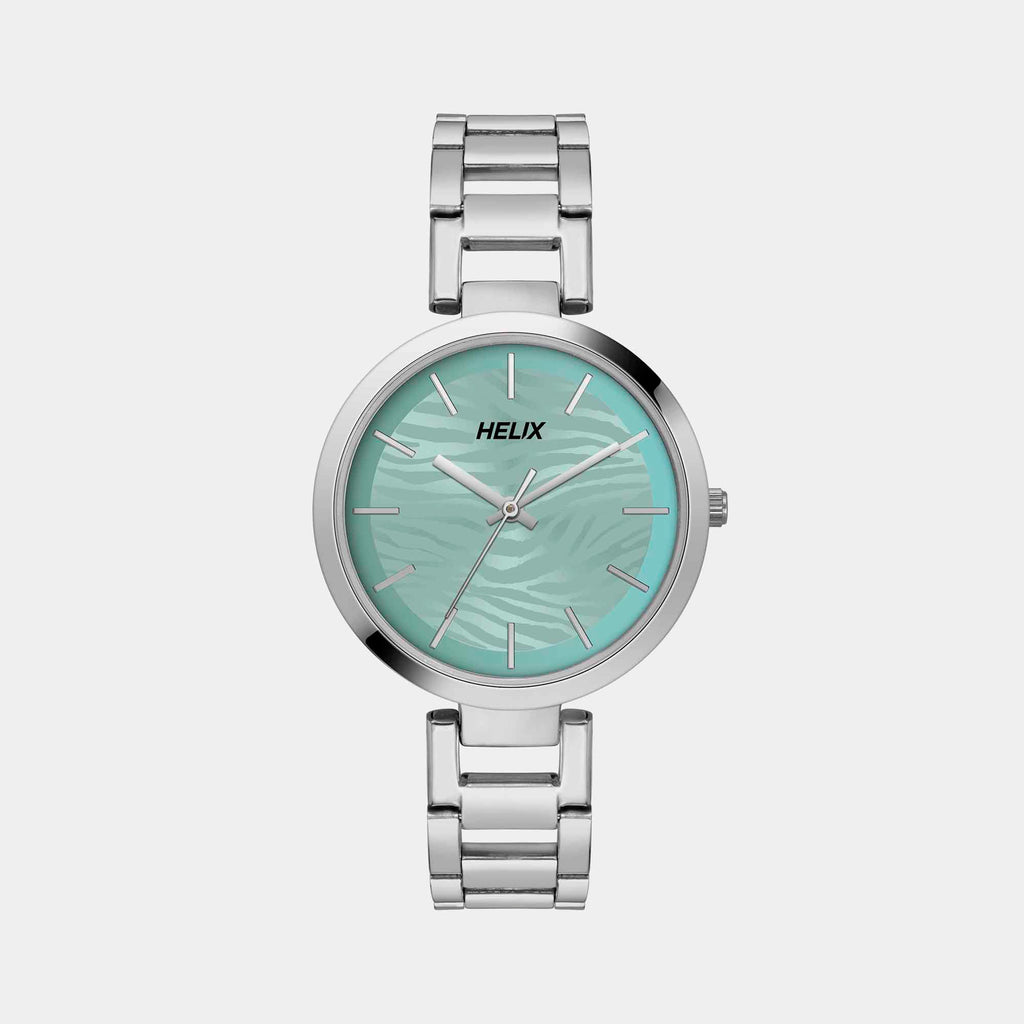 Helix Round Mint Analog watch