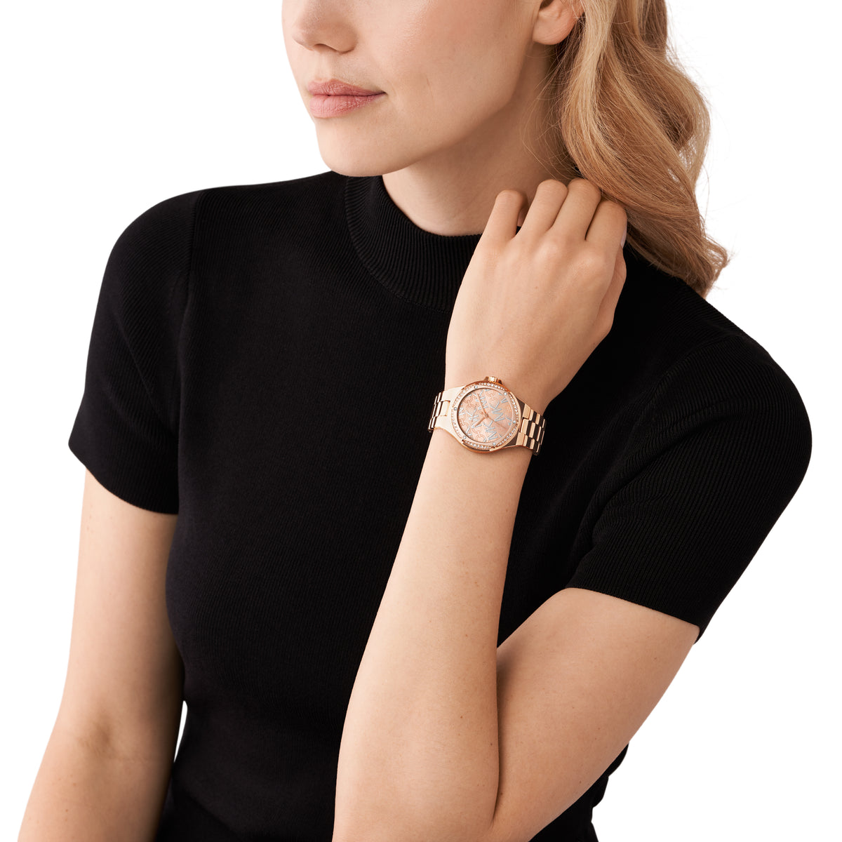 Michael Kors Round Quartz Analog Women watch