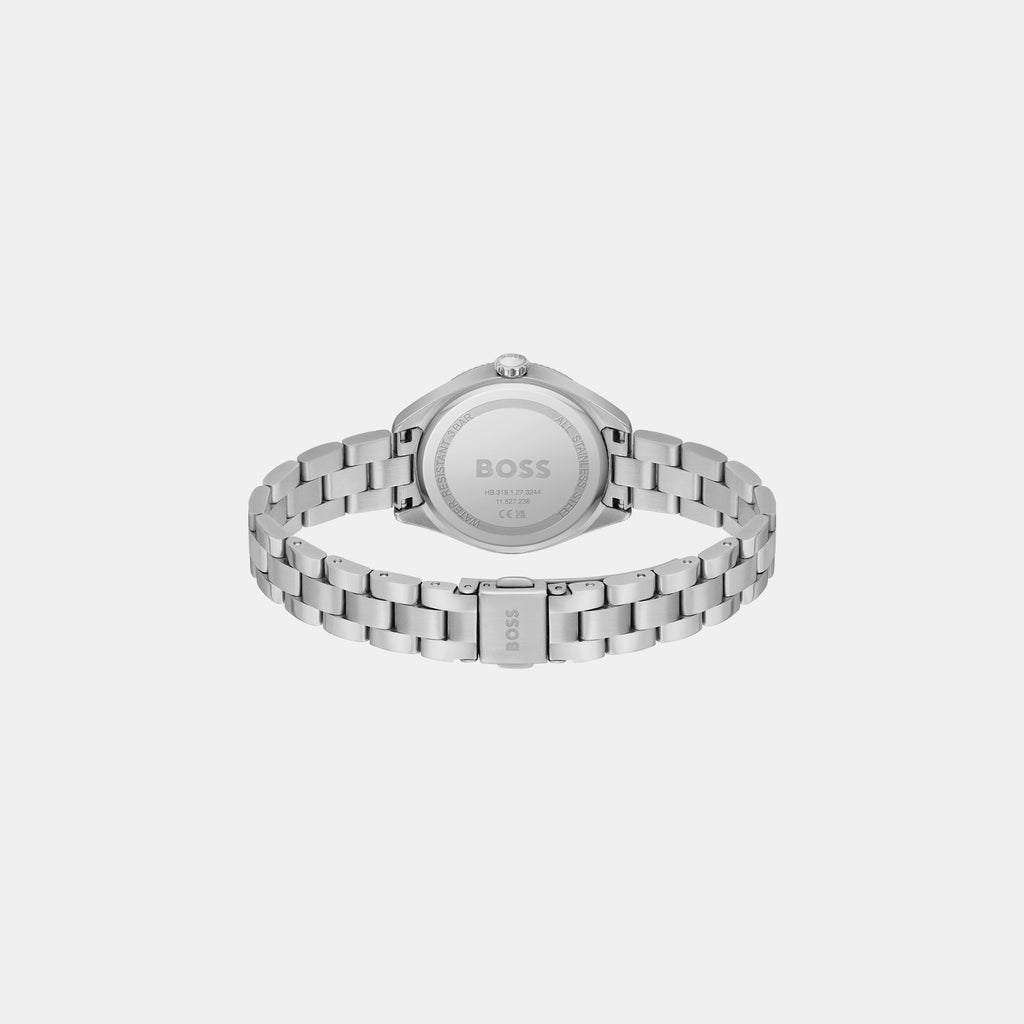 Boss Women Round Silver watch