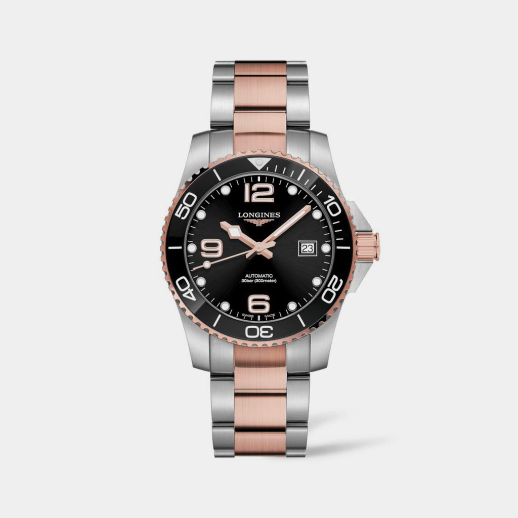 Longines Round Black Analog watch