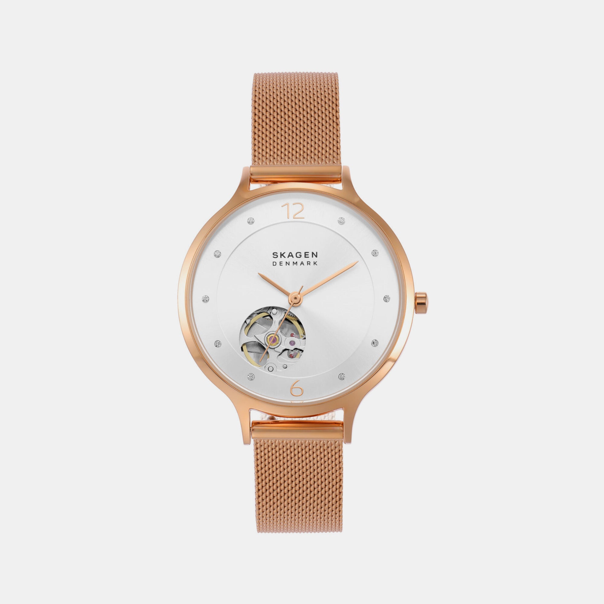 Skagen Round Silver Analog watch