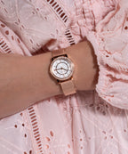 Guess Round Quartz Analog Women watch