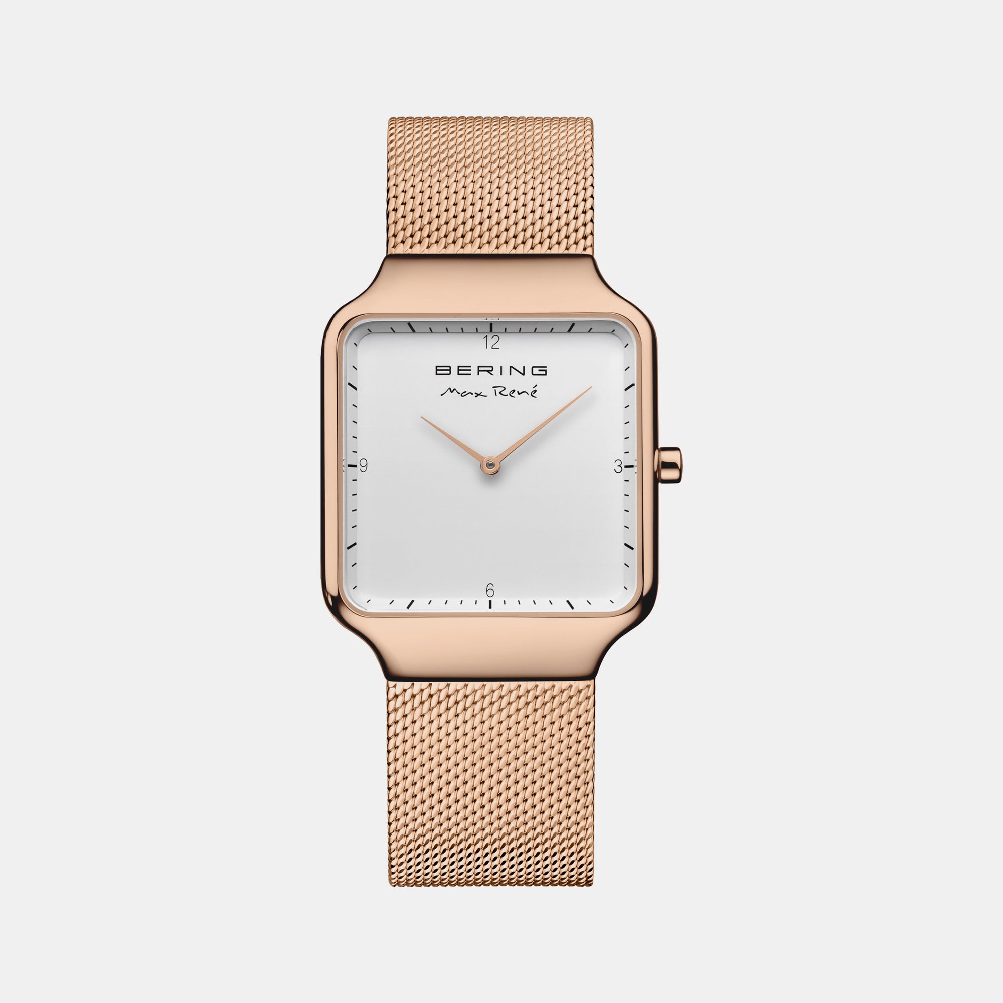 Bering Square White Analog watch